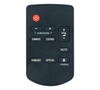 VINABTY N2QAYC000126 Telecomando di ricambio Per PANASONIC Sound bar SC-HTB250 SC-HTB258 SU-HTB250 SU-HTB250EBK SU-HTB250EGK SUHTB250 SUHTB250EBK SUHTB250EGK SUHTB250GNK SC-HTB254 SU-HTB254 SU-HTB258