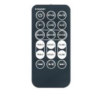 VINABTY Nuovo GDSB04BT60 Telecomando di ricambio GDSB04BT60 Sound bar Telecomando Per Goodmans GDSB04BT60 Bluetooth Soundbar Home Theater System Per MAJORITY SNO-BAR-BLK Remote Controller