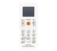 VINABTY Nuovo KT-9018E Telecomando di ricambio KT-9018E Air Conditioner Telecomando Per KT-9018E Universal AC Air Conditioner Remote Controller