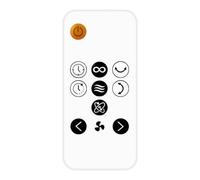 VINABTY Nuovo PCF-SDC18T Telecomando di ricambio Per IRIS OHYAMA Oscillating Circulating Fan PCF-SDC18T PCF-SDC15T SDC18T SDC15T Remote Controller