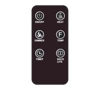 VINABTY Nuovo WF36BCFW Telecomando di ricambio Per GREYSTONE Electric Fireplace Heater WF36BCFW W36BLFW F2655T Remote Controller