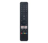 VINABTY RC45160 Telecomando Vocale di Sostituito Adatto Per Hitachi Smart Tv'S 43HAK6150U 43HAK6150UH 50HAK6150U 50HAK6150UH 55HAK6150U 55HAK6150UH Sub CT-8563 CT-8562 RM-C3601 CT-8555 Remote