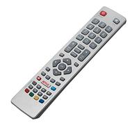 VINABTY Telecomando Aquos SHW/RMC / 0115 con Netflix YouTube adatto per Sharp LC-32CFG6001E LC-24DHG6001K LC-32CFG6002E LC-32CHG6001E LC-32CHG6002E LC-32HG5141K LC-32HG5142K