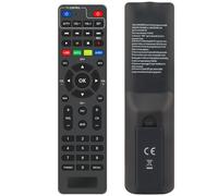 VINABTY Telecomando di Ricambio applicabile per I-ZAP Rubber T365-Play ST395 T366 T375(V2) HD Decorder und Kompatibel mit Diprogress Esperanza Decorder EV106P DPT202SB DPT207HD-DUO DPT210HA DPT209HD