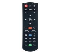 VINABTY Telecomando di ricambio compatibile con Optoma Projector EH345 EH412 EH412ST W319USTi W320USTiP W355 W400+ X400+ EH319UST EH319USTi EH320UST EH320USTi EH330UST EH341 EH415e W415e EH415ST