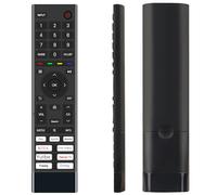 VINABTY Telecomando di ricambio CT-8575 RC45261 TV per Toshiba 43QV2F63DB 43UV2F53DB 50QV2F63DB 55UV2F53DB 75UV2F53DB 65UV2F53DBU 55QV2F63DB 65QV2F63DB DB 50UV; 2F53DB 65UV2F53DB 43UV2F53DBU