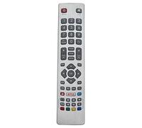 VINABTY Telecomando di sostituzione SHWRMC0115 for Sharp Aquos UHD 4K Freeview TV LC-50UI7352E LC-50UI7422E LC-50UI7452E LC-50UI7552E LC-55UI7252E LC-55UI7352E LC-55UI7552E LC-60UI9362K LC-60UI9362K