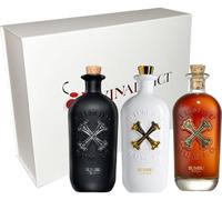 VINADDICT Scatola di rum classico Bumbu - Bumbu Xo - Crema Bumbu, 700 millilitri