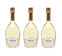 VINADDICT Set di 3 Champagne Ruinart Blanc De Blancs, 750 millilitri