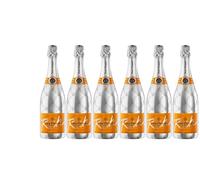 VINADDICT Set di 6 Champagne Veuve Clicquot Rich, 750 millilitri