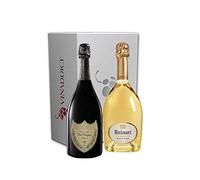 VINADDICT Vinaddict Champagnes Prestige Box - Dom Pérignon Vintage 2013 e Ruinart Blanc De Blancs, 750 millilitri