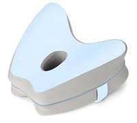 VINATO Cuscino per Gambe e Ginocchia per Dormire sul Fianco, Cuscino Ortopedico Ergonomico in Memory Foam, Traspirante, Coperta Amovibile Lavabile, Allivia Dolori Lombari, Anche e Gambe（Blu）
