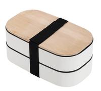 VINATO Lunch Box 1400ml Con Posate Per Ufficio, Scuola E Viaggi - Schiscetta Pranzo Con Scomparti In 2 Livelli, BPA-Free - Ideale Come Porta Pranzo Per Adulti E Bambini