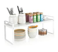 VINATO Scaffale da Cucina Espandibile (37-62 cm), Ripiani Cucina Salvaspazio, in