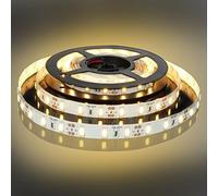 VINBE 5M Bianco Caldo Strisce LED SMD 5630 Nastro no impermeabile 12V IP20 Illuminazione verticale a LED per armadi da cucina domestici