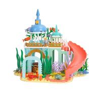 Vinbosion Castello della Principessa Blocchi da costruzione,Oceano Giocattolo da costruzione con scivolo,blocchi regalo per Natale,compleanno,Capodanno(300PCS)