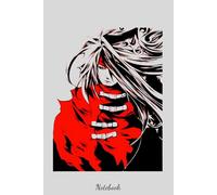 Vinccent Valentine Final Fantasy Notebook: Diary, Matte Finish Cover, Planner, Journal, 6x9 120 Pages, Lined College Ruled Paper