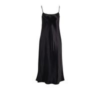Vince - Abito Sottoveste in Raso - - Dresses - Donna - Nero - S