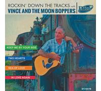 Vince and the Moon Boppers Rockin' Down The Tracks (Vinyl LP)
