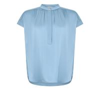 Vince, ,Blouses & Shirts ,Donna ,Blu ,M Camicia in Seta con Maniche a Tulipano e Arricciature