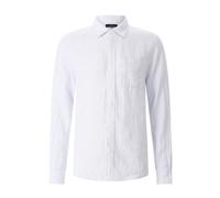Vince - Classic Fit Linen Shirt - - Shirts - Uomo - Blu - M