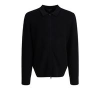 Vince - Giacca con zip a coste - - Sweatshirts & Hoodies - Uomo - Nero - S