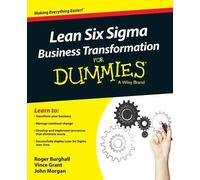 Vince Grant John Morgan Rog Lean Six Sigma Business Transformation (Tascabile)