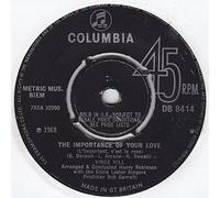 Vince Hill - Vince Hill: The Importance Of Your Love (L'important, C'est La Rose) 7"