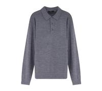 Vince - Polo in lana - - Tops - Uomo - Grigio - 2XL