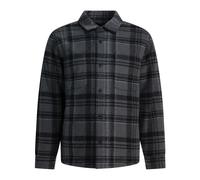 Vince - Sherpa-Lined Plaid Shirt Jacket - - Jackets - Uomo - Grigio - S