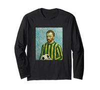 Vincent AMA Il Calcio in Un Ritratto Giallo E Verde Maglia a Manica