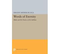 Vincent Arthur De Luca Words of Eternity (Tascabile) Princeton Legacy Library