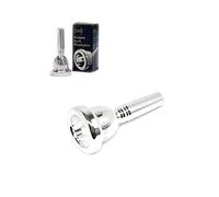 Vincent Bach bocchino trombone penna stretta 350 Standard Argentato 14 1/2D