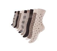 Vincent Creation Calzino cappuccino / marrone chiaro / nero / bianco Donna Vincent Creation 35-38