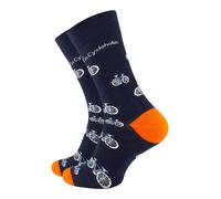 Vincent Creation Calzino blu notte / blu chiaro / arancione scuro / bianco Donna Vincent Creation 41-45