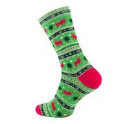 Vincent Creation Calzino verde chiaro / verde scuro / rosso Donna Vincent Creation 36-40