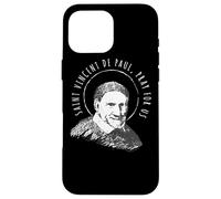 Vincent de Paul Prega per noi Santi cattolici Carità Custodia per iPhone 16 Pro Max