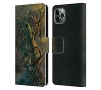 VINCENT HIE DRAGONI CUSTODIA COVER A PORTAFOGLIO PER APPLE iPHONE TELEFONI