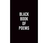 Vincent Hunanyan Black Book of Poems (Tascabile)