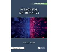 Vincent Knight Python for Mathematics (Tascabile)