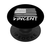 Vincent Personalizzato Cittadinanza Compleanno Nome Forename PopSockets PopGrip Adesivo