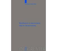Vincent Sénécha Rétribution et intercession dans le Deutérono (Copertina rigida)