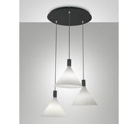 VINCENT SOSPENSIONE BIANCA 3 LUCI 3665-47-102