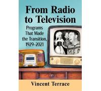 Vincent Terrace From Radio to Television (Tascabile)