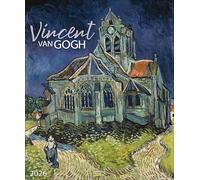 Vincent van Gogh 2026: Kunstkalender mit Werken des Künstlers Vincent van Gogh. Großer Wandkalender mit Meisterwerken der modernen Malerei. Format: 45,5 x 55 cm