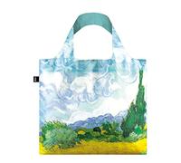 VINCENT VAN GOGH A Wheat Field with Cypresses - Borsa riutilizzabile per la spesa