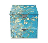 Vincent van Gogh: Almond Blossom Flame Tree Memo Box with Drawer