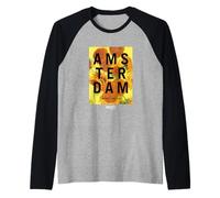 Vincent Van Gogh Amsterdam Girasoli Pittura Maglia con Maniche Raglan