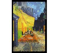 Vincent van Gogh: Café Terrace at Night. Elegant notebook for art lovers