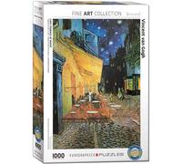 Vincent Van Gogh Cafe Terrace At Night Puzzle 1000 Pezzi 68cm x 49cm